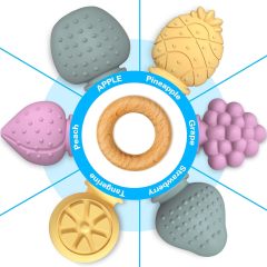 Baby Teething Toys 6-12 Months,Baby Teething Toys 6-12 Months, Montessori Sensory Toys, Baby Bath Toys, Fruit Baby Teether Toys, newborn teether toys, teether toys, teether toys for infants