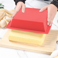8 inch Silicone Square Cake Pan,8 inch Silicone Square Cake Pan, 8x8 Baking Pan - Set of 2 - Nonstick Silicone Cake Molds, Silicone Baking Molds for Brownies, silicone baking mold, baking mold