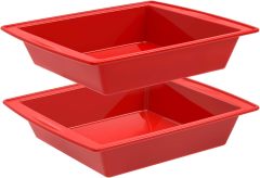 8 inch Silicone Square Cake Pan,8 inch Silicone Square Cake Pan, 8x8 Baking Pan - Set of 2 - Nonstick Silicone Cake Molds, Silicone Baking Molds for Brownies, silicone baking mold, baking mold