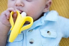 Baby Banana Toothbrush Teether Toy,Baby Banana Toothbrush Teether Toy,  baby teether, frida baby teether, happy baby teether crackers, baby teether toy, teether for baby