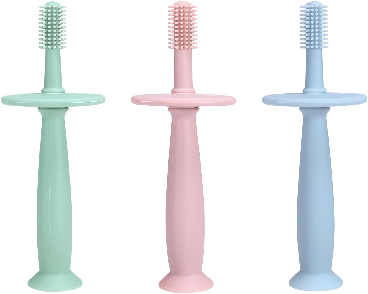 Silicone Baby Toothbrush Teethers,Silicone Baby Toothbrush Teethers - Teething Toys Training Oral Care，baby teether