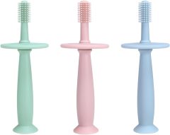 Silicone Baby Toothbrush Teethers,Silicone Baby Toothbrush Teethers - Teething Toys Training Oral Care，baby teether