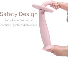 Silicone Baby Toothbrush Teethers,Silicone Baby Toothbrush Teethers - Teething Toys Training Oral Care，baby teether