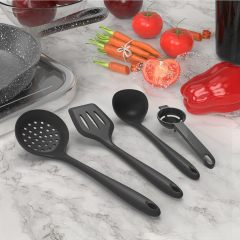 Silicone Cooking Utensils Set \,Silicone Cooking Utensils Set - 446°F Heat Resistant Kitchen Utensils,Turner Tongs,Spatula,Spoon,Brush,Whisk,Kitchen Utensil Gadgets Tools Set for Nonstick Cookware,Dishwasher Safe (BPA Free)
