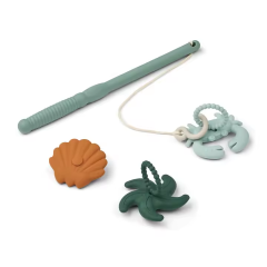 New Arrival Silicone Baby Bath Toys,New Arrival Silicone Baby Bath Toys, Bath Fishing Game Toy , Fishing Game Fishing Rod for Toddlers Baby Kids