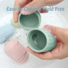 Mold Free Squirty Bath Toy for Toddlers,Silicone Baby Bath Toys, Mold Free Squirty Bath Toy for Toddlers, Preschool Bath Toys for Infants, Non-Toxic Bathtub Toys for Babies 6 Months+