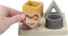 Silicone Baby Puzzle,Silicone Baby Puzzle | Shapes Sorter Teething Squeezing Babies&Toddlers 6 to 24 Months Early Education | Stacking Building Blocks Toddler Toys