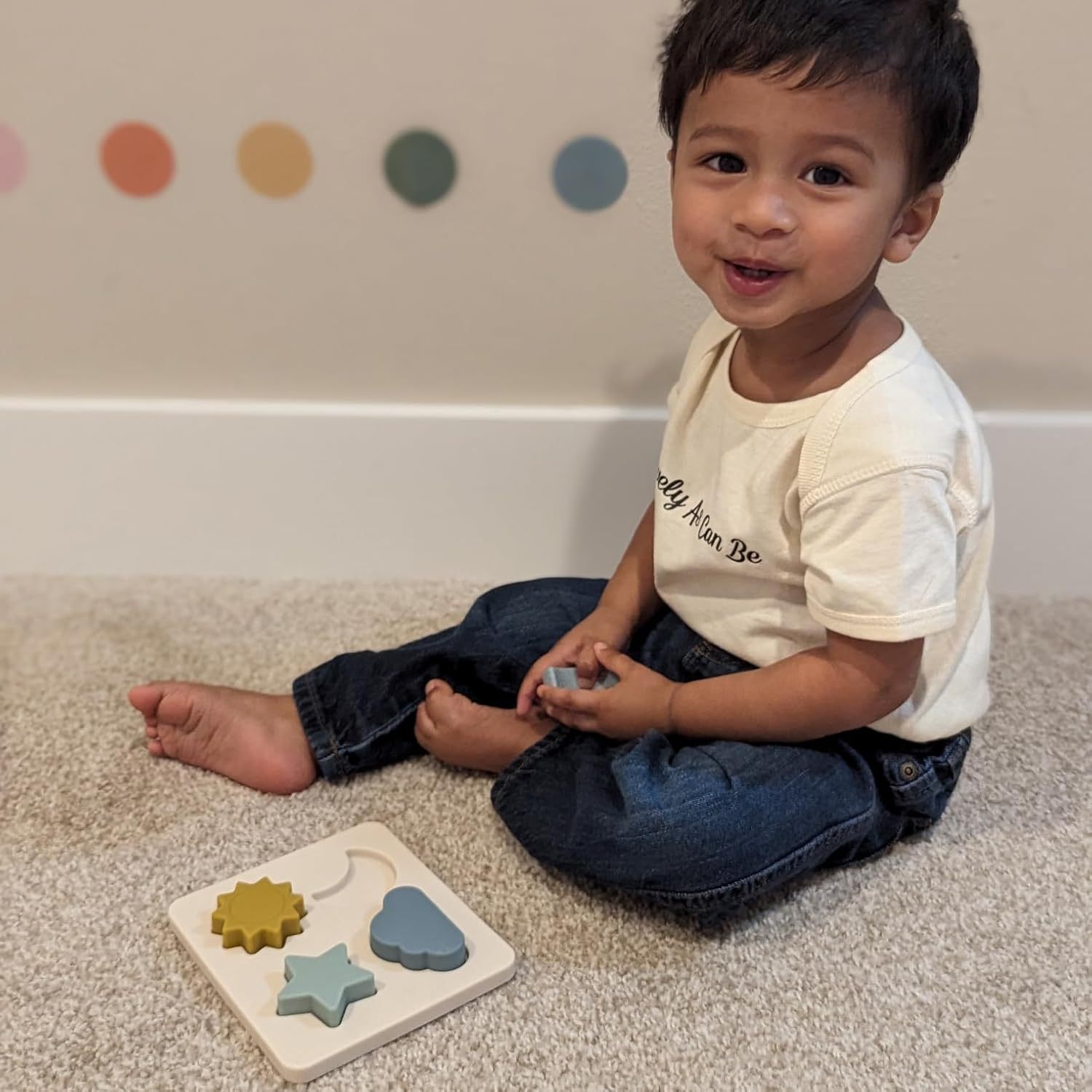 Silicone Puzzle Toys - Safe, Non-Toxic,Silicone Puzzle Toy - Safe, Non-Toxic, Educational, for Babies & Toddlers