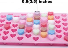 Mini Silicone Heart Shape Ice Cube Candy Chocolate Mold,Mini Silicone Heart Shape Ice Cube Candy Chocolate Mold