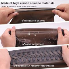 Nirohee Silicone Shoes Covers,Nirohee Silicone Shoes Covers, Shoe Covers, Rain Boots Reusable Easy to Carry for Women, Men, Kids.