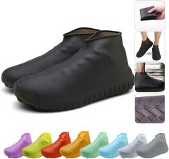 Nirohee Silicone Shoes Covers,Nirohee Silicone Shoes Covers, Shoe Covers, Rain Boots Reusable Easy to Carry for Women, Men, Kids.