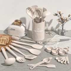Silicone Kitchen Cooking Utensils Set,Silicone Cooking Utensil Set, Non-stick Kitchen 22 Pcs Cookware, Silicone Kitchen Tools，best kitchen
