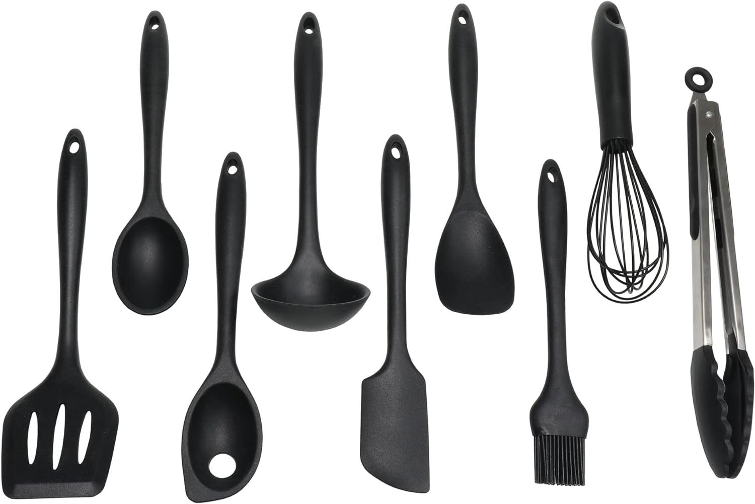 Silicone Kitchen Tool and Utensil Set,Chef Craft Premium Silicone Kitchen Tool and Utensil Set, 9 Piece,silicone cooking utensil,
