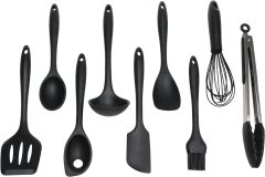 Silicone Kitchen Tool and Utensil Set,Chef Craft Premium Silicone Kitchen Tool and Utensil Set, 9 Piece,silicone cooking utensil,