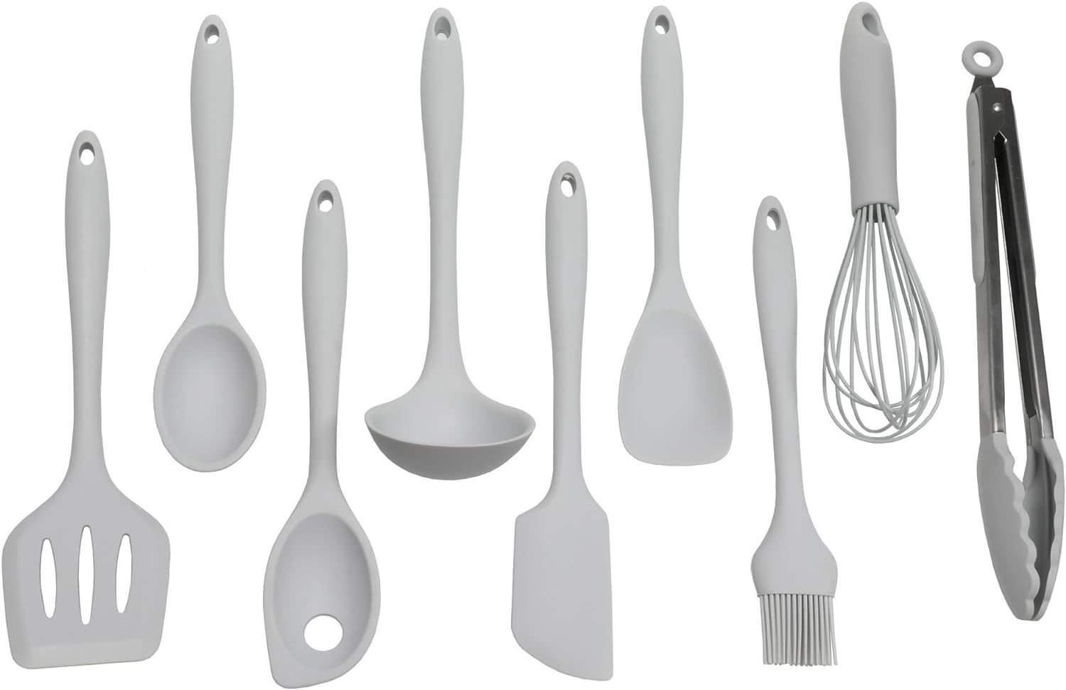 Silicone Kitchen Tool and Utensil Set,Chef Craft Premium Silicone Kitchen Tool and Utensil Set, 9 Piece,silicone cooking utensil,