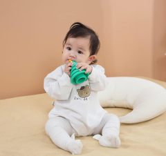 Teething Toys for Babies 0-36 Months,Teething Toys for Babies 0-36 Months, Baby Teething Toy, Soft Educational Stacking Toys with Christmas Tree Toys for Infant & Toddler Gift, Baby Teether Includes 4 Silicone Stacking Rings，newborn teether toys