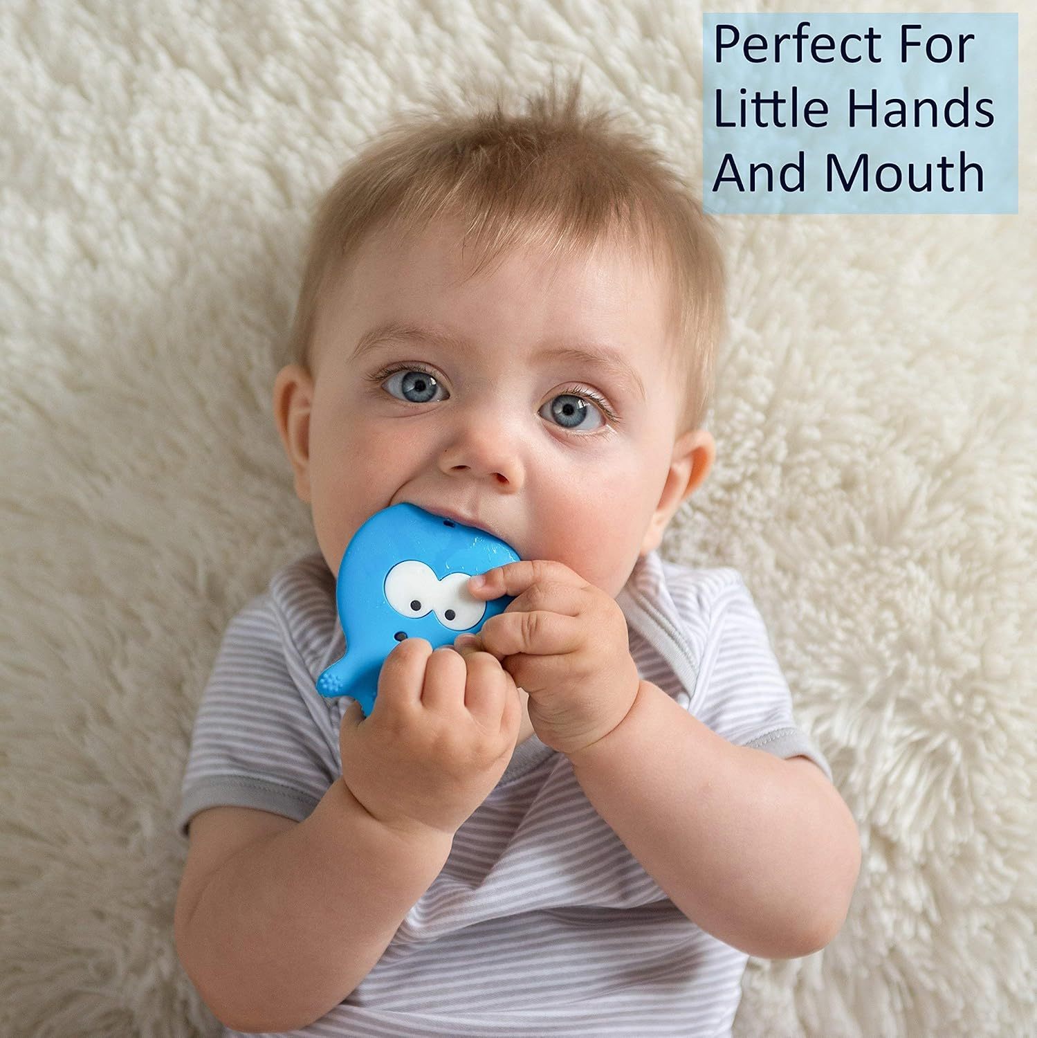 Teething Toys for Boys,Teething Toys for Boys - BPA Free Silicone - Easy to Hold, Soft, Bendable, Highly Effective Octopus Teether, Best for Freezer