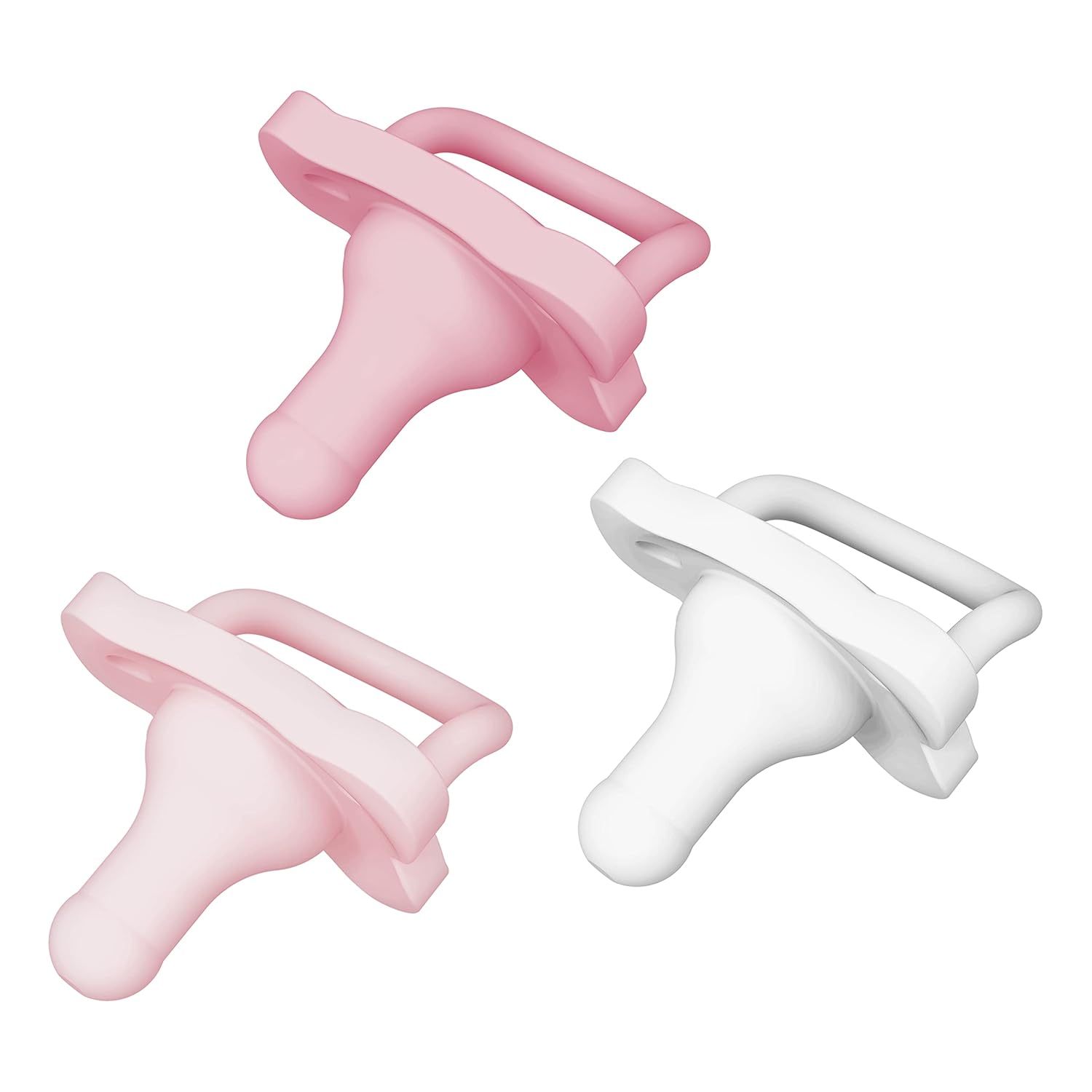 100% Silicone Baby Pacifier,100% Silicone Baby Pacifier, Contoured One-Piece Design, BPA-Free