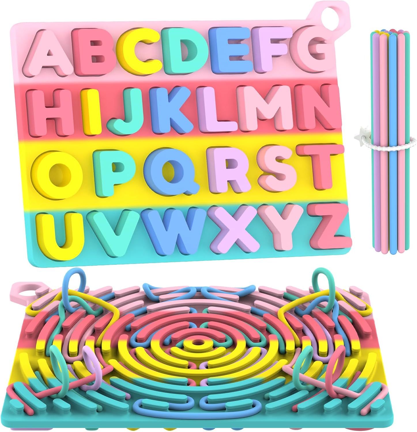 Silicone Alphabet Puzzle,Silicone Alphabet Puzzle, alphabet puzzle