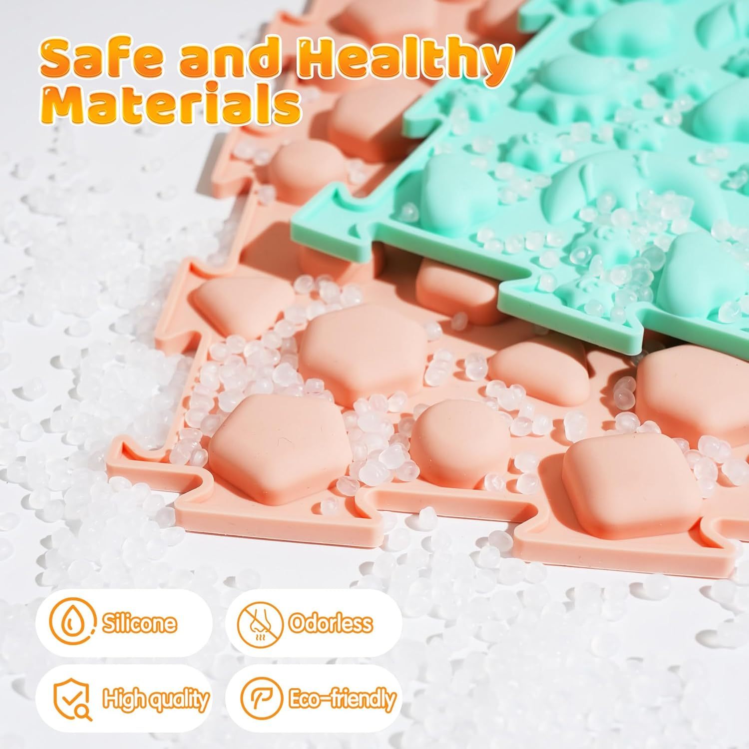 Silicone Alphabet & Number Puzzle,Sensory Mats, Sensory Tiles for Kids Sensory Room Items, Textured Sensory Floor Tiles Orthopedic Massage Puzzle Floor Mat for Autistic Children, with Silicone Alphabet & Number Puzzle