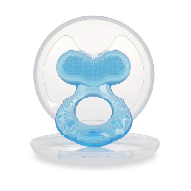 Silicone Teethe-eez Teether with Bristles,Silicone Teethe-eez Teether with Bristles, Includes Hygienic Case