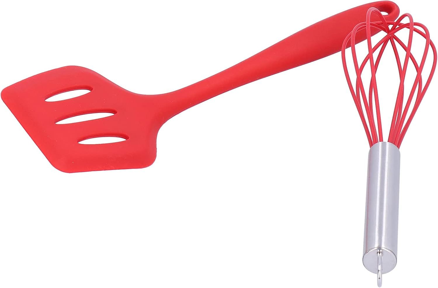 Silicone Kitchen Cooking Utensil Set,Silicone Kitchen Cooking Utensil Set, 10 Pcs Non-Stick Silicone Cooking Utensils Spatula Set, for Non-Stick Cookware Dishwasher Safe