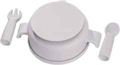 NEW Baby Silicone Feeding Set,NEW Baby Feeding Set, Silicone Suction Bowl & Fork Spoon