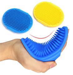 Premium Soft Silicone Pet Bath Brushes with Adjustable Handle,Dog Grooming Brush, Premium Soft Silicone Pet Bath Brushes with Adjustable Handle