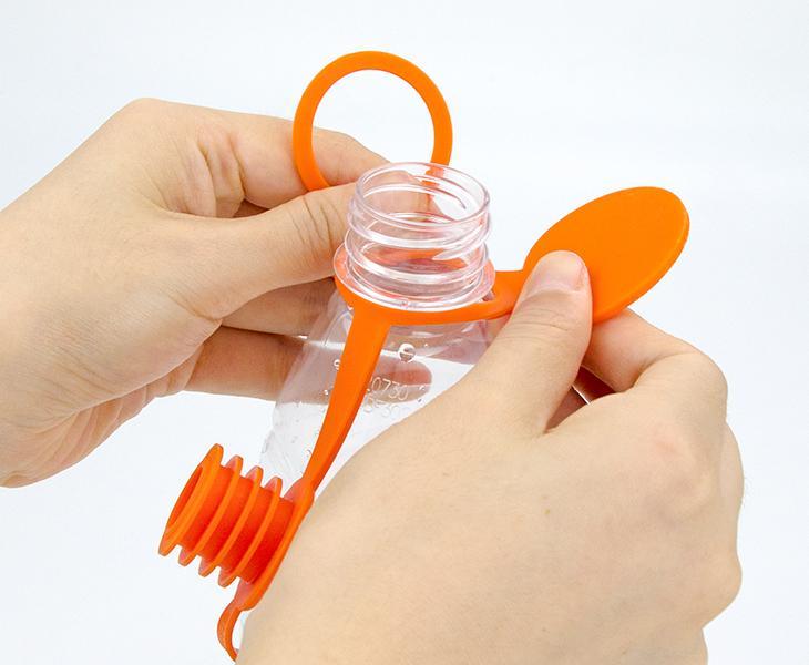 Silicone Baby Water Bottle spout Adapter,Water Bottle Spout Adapter, Silicone Baby Water Bottle spout Adapter for Toddlers, Protects Kids Mouth - No Spill ＆ BPA Free