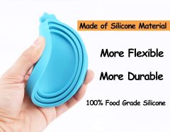 Silicone Dog&Cat Food Can Lid Covers,Food cover silicone​,Silicone Dog&Cat Food Can Lid Covers