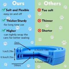 Silicone Dog&Cat Food Can Lid Covers,Food cover silicone​,Silicone Dog&Cat Food Can Lid Covers