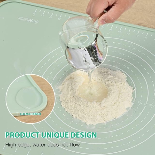 Silicone Pastry Mat,silicone baking mat, Extra Thick Non Stick Baking Mat Food Grade Silicone