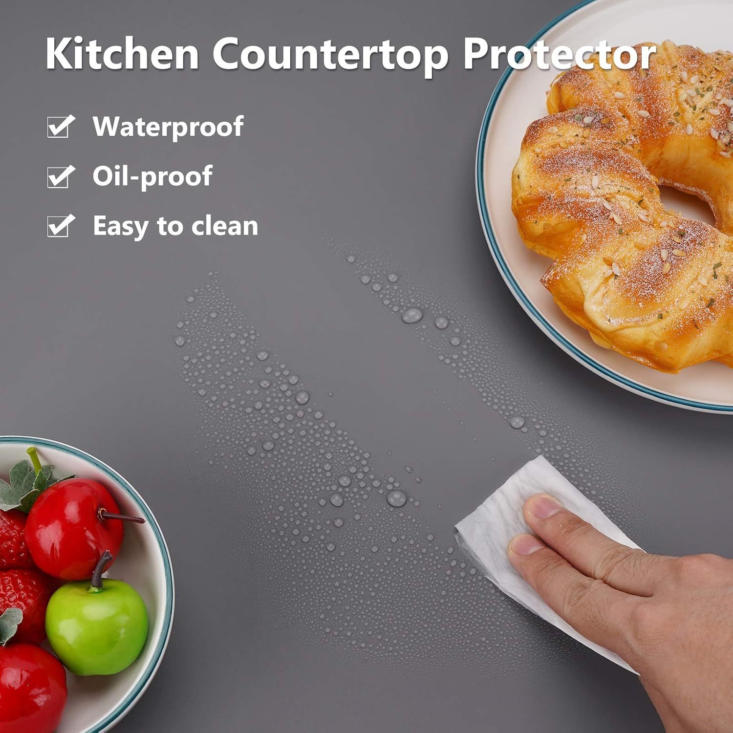 Silicone Counter Mat,Silicone Counter Mat, Countertop Protector,  silicone mat，Large Table Mat