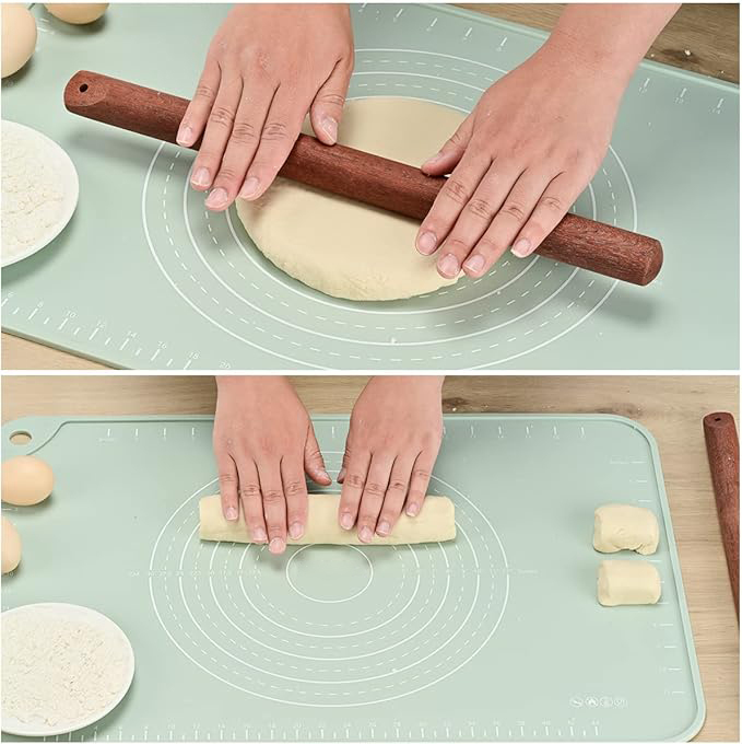 Silicone Pastry Mat,silicone baking mat, Extra Thick Non Stick Baking Mat Food Grade Silicone