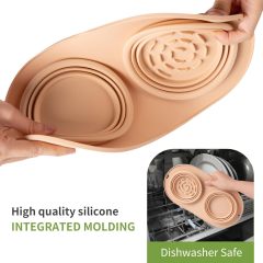 Dog Food Bowls Pet Bowls & Collapsible Dog Bowl,Portable Pet Feeder, Silicone Bowls for Dog and Cat Travel, Collapsible Dish for Food and Water,