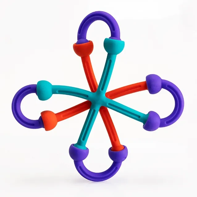 Silicone Interlocking Creative Connecting Kit,Building Toy Building Blocks Bars Different Shape Educational Construction Engineering Set 3D Puzzle, Interlocking Creative Connecting Kit, Great STEM Toy for Both Boys and Girls