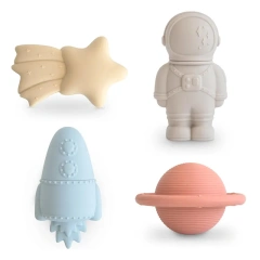 Bath Toys for Kids Ages,Bath Toys for Kids Ages,  Mold Free Toddler Bath Toys for  Water Table Pool Toys Silicone Bath Toy for Babies 6-12 Months