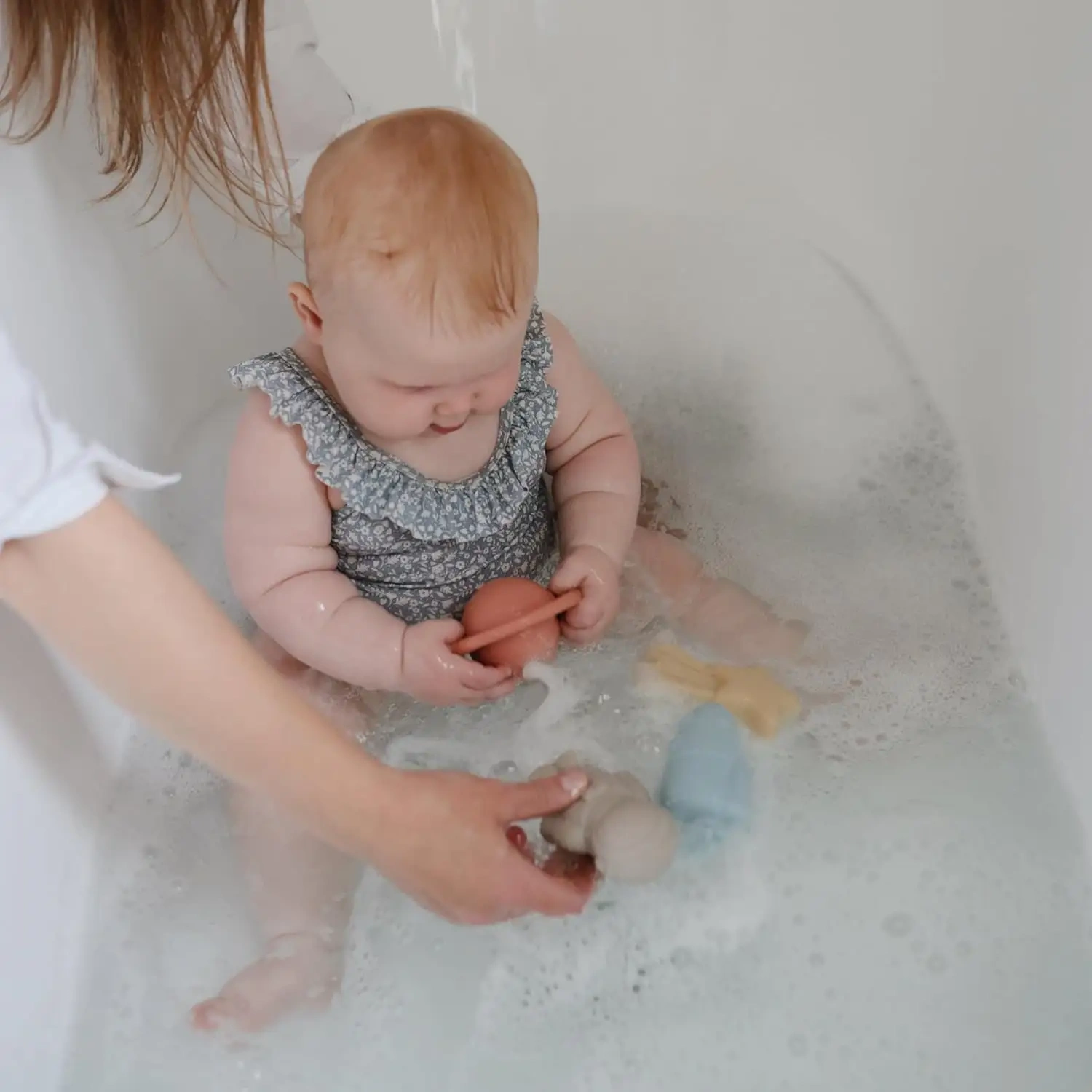 Bath Toys for Kids Ages,Bath Toys for Kids Ages,  Mold Free Toddler Bath Toys for  Water Table Pool Toys Silicone Bath Toy for Babies 6-12 Months