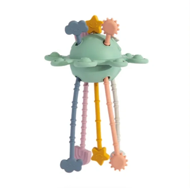 Silicone Pull String Baby Sensory Toys for Toddlers