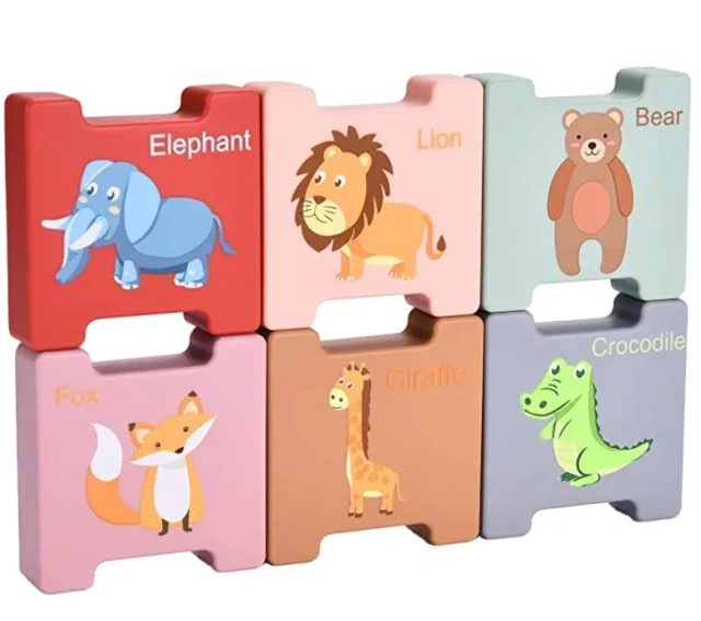 Baby Montessori Sensory Toys 6pcs
