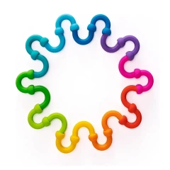 Silicone Toys Plip Links,Silicone Toys Plip Links - Building & Construction Creative Play Set -fat brain toy for Kids Ages 3 to 12
