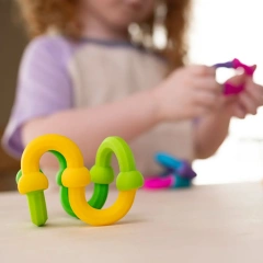 Silicone Toys Plip Links,Silicone Toys Plip Links - Building & Construction Creative Play Set -fat brain toy for Kids Ages 3 to 12