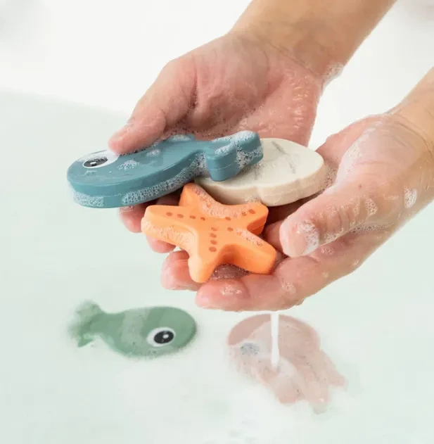 Silicone Bath Fishing Toy
