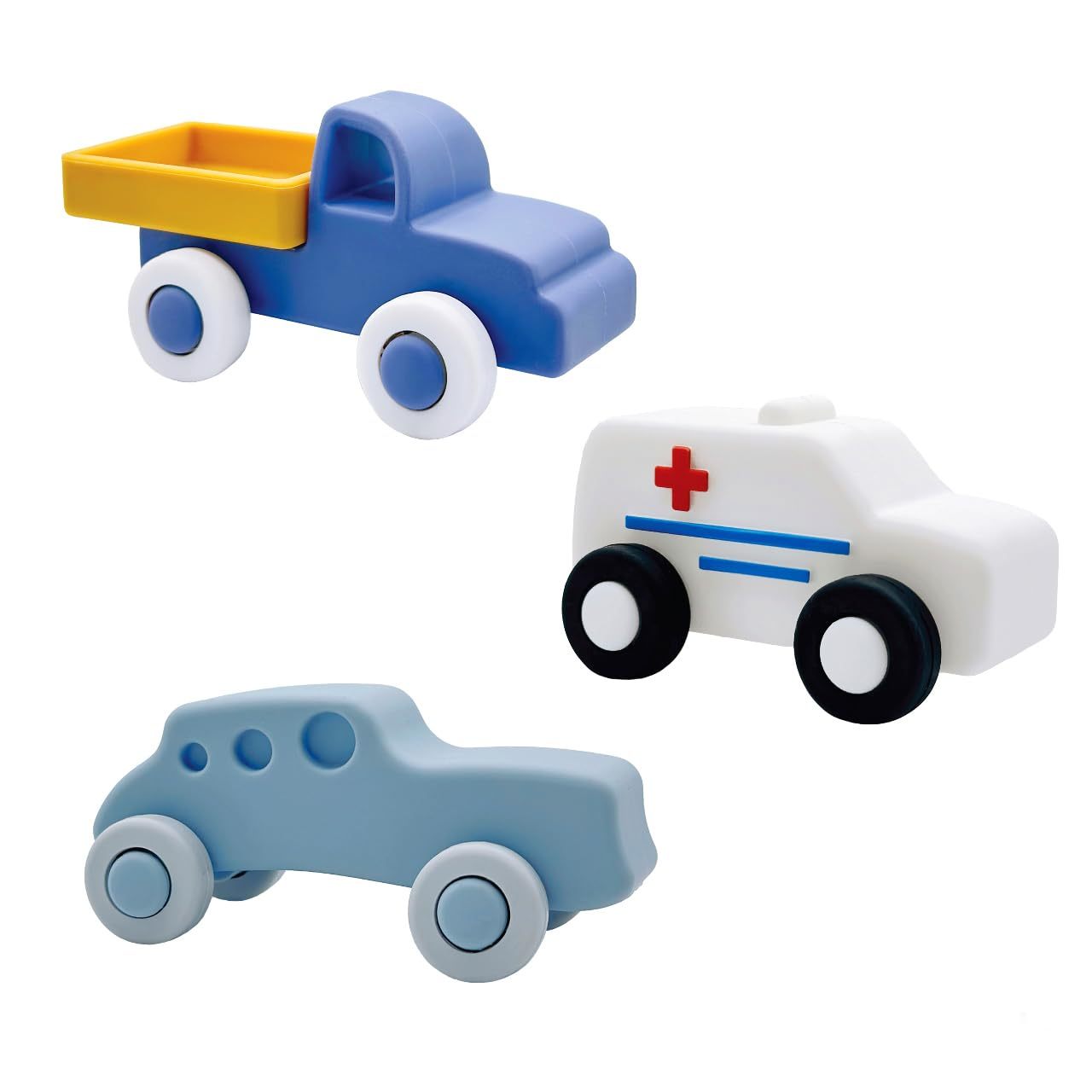 Silicone 3-in-1 Montessori Cars for Kids 3+ Years,Silicone 3-in-1 Montessori Cars for Kids 3+ Years, Baby Toys