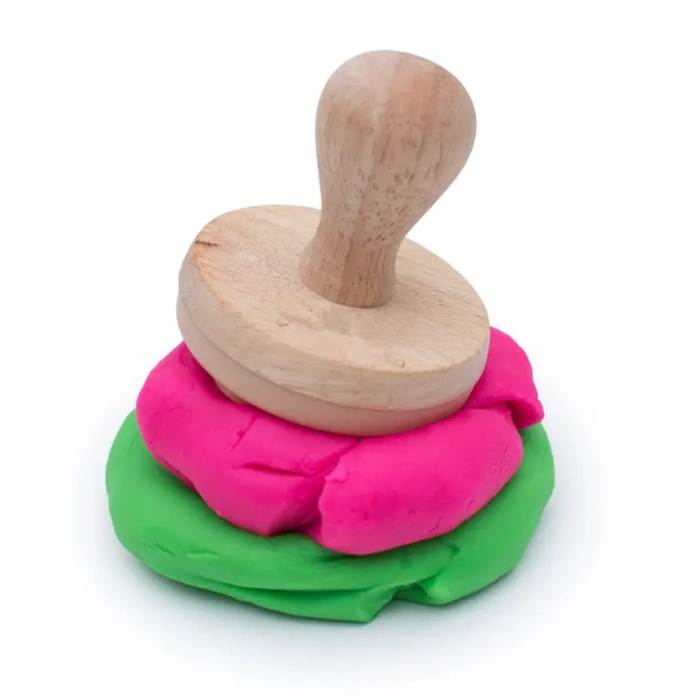 BSCI Factory Wholesale Baby Teething Toys,Silicone Cookie Stamps, Cute Silicone Cookie Stamps Set With Premium Round Mold and 15 Stamps For DIY Cookies,Fondants & Chocolate (Mix Colors)