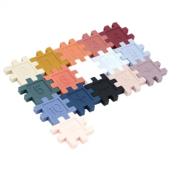 Soft Building Blocks Puzzle,Stacking Toys - Soft Building Blocks, Montessori Educational Toddler Sensory Learning, Baby Bath Toys