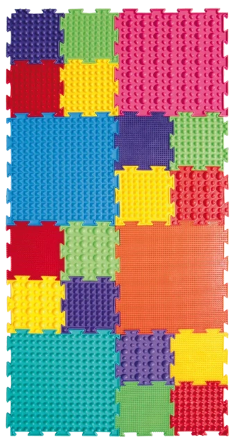 Custom Baby Massage Mats,Sensory Mat Module Set of Massage Game Mats for Kids Orthopedic Massage Puzzle Floor Mats Sensory Toys for Autistic Children