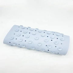 Silicone Shower Mat for Baby,Silicone Shower Mat for Baby,Non Slip Shower Tub Mat for Bathtub, Non Slip Suction Bath Mat Roll-Up and Foldable