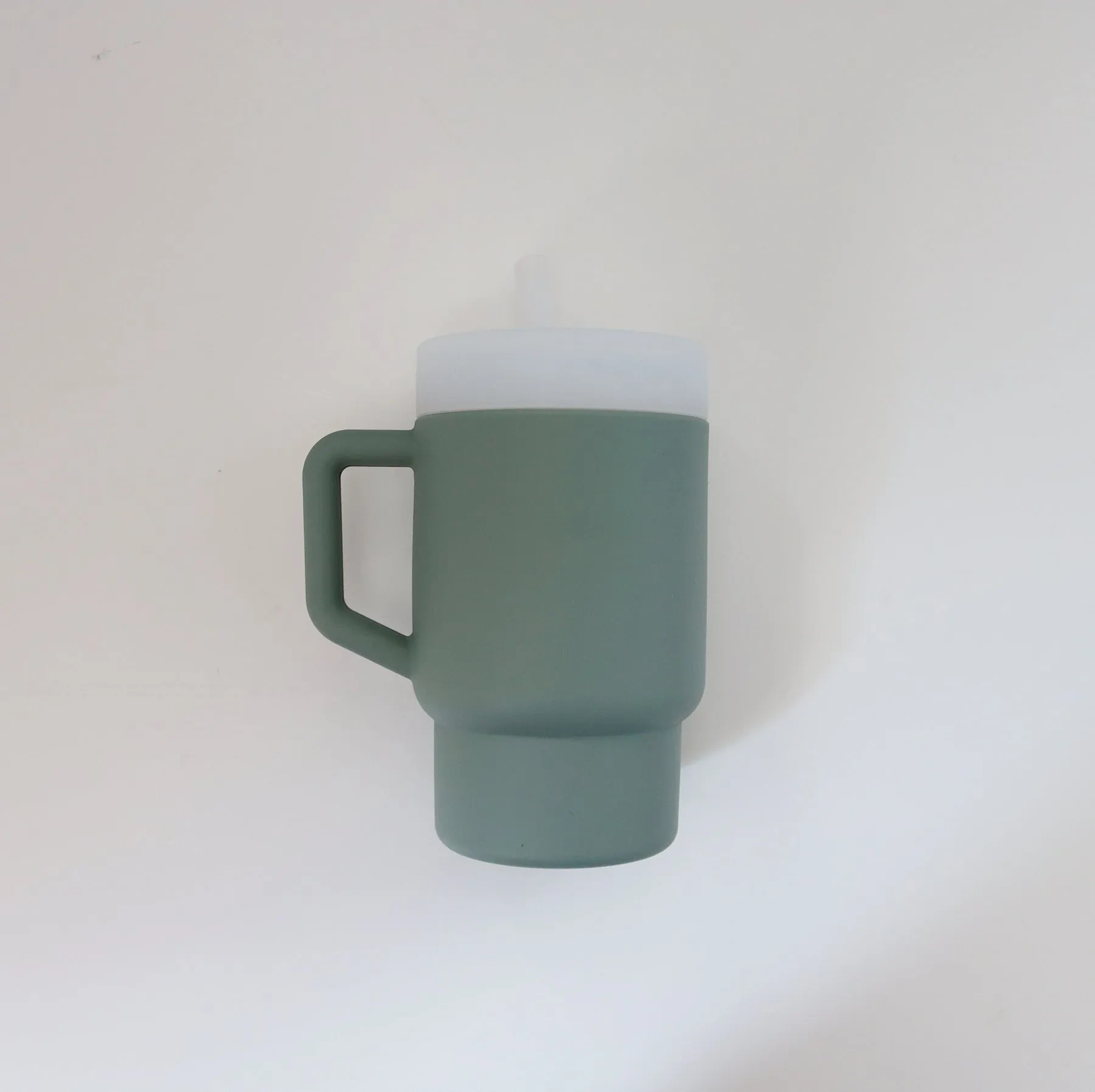 Toddler Tiny Tumbler With Handle,Toddler Tiny Tumbler With Handle Customized Logo 9oz Silicone Baby Sippy Cup Kids Tumbler with Lid and Straw