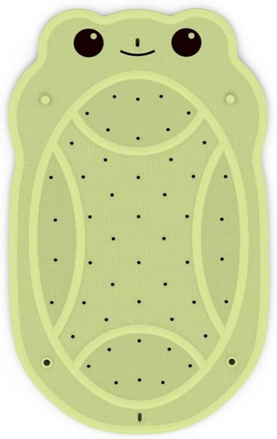 Bath Mat for Tub Non Slip Baby,Bath Mat for Tub Non Slip Baby, Kids Bathtub Mat, 30"x18" Bath Mat for Baby, Natural Rubber no Odors, Textured Surface and Strong Suction Cups for Double Anti-Slip, Easy to Clean, Green